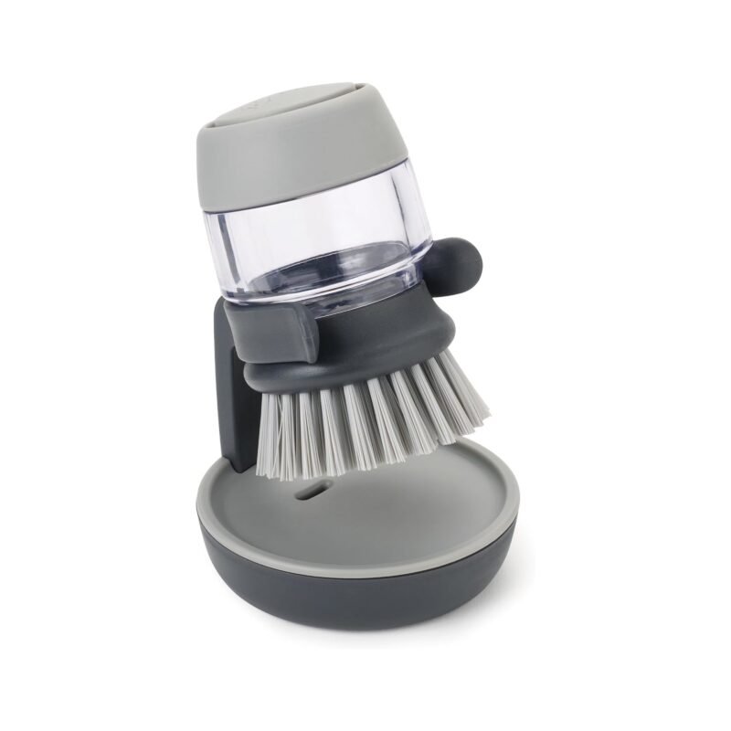 Joseph Joseph Palm Scrub™ Grey Washing Up Brush