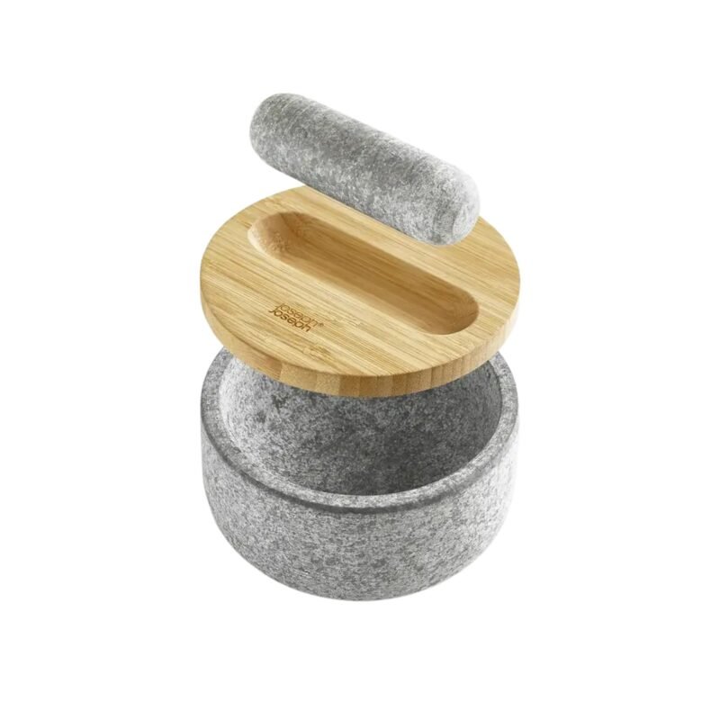 Joseph Joseph Dash Pestle & Mortar with Bamboo Lid (Granite)