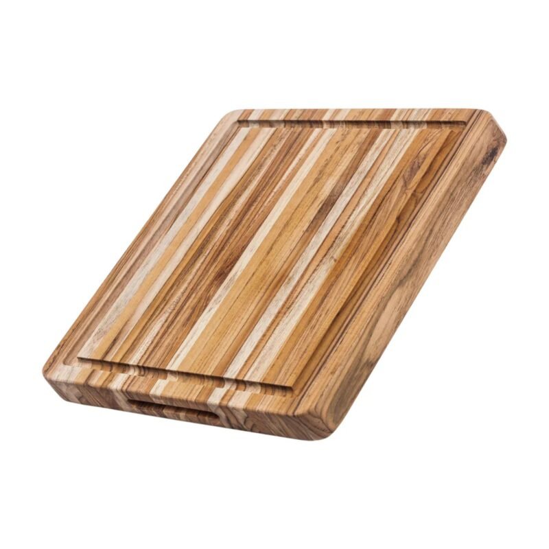Teakhaus Traditional (S) Carving Board (40.5cmx30.5x3.8cm)