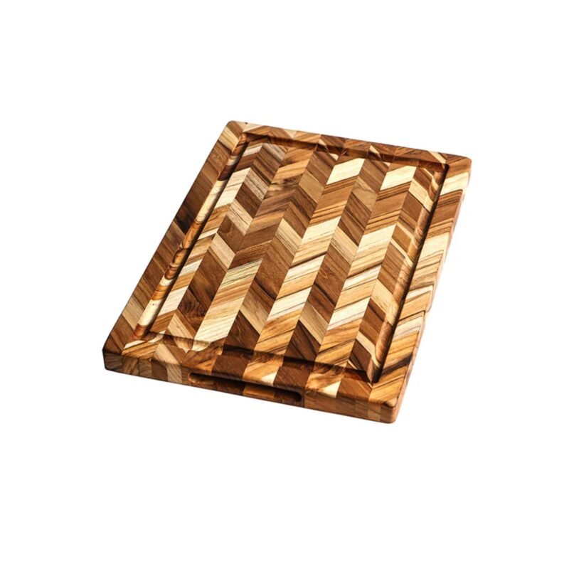 Teakhaus Herringbone Cutting Board Medium Thickness (M) (36x26x2.5cm)
