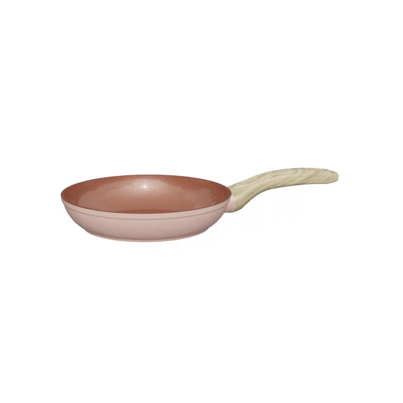 Shogun Mini 2 Ceragan Ceramic 16 x 4cm Frypan, 0.7L (Induction) - Pink