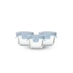 La gourmet Pureglas 130ml Round Container Set (3pcs/Set)