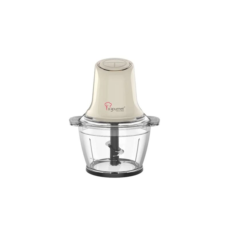 La gourmet Healthy Electric Glass Chopper 1L - Vanilla Cream