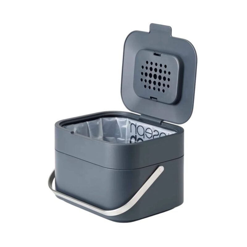 Joseph Joseph Stack 4L Food Waste Caddy (Stone) - Graphite