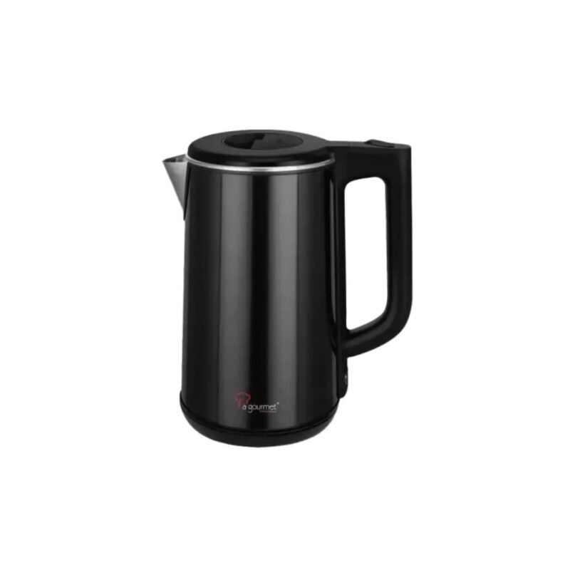 La gourmet Healthy Seamless Electric Kettle, 1.8L (Titanium Black)